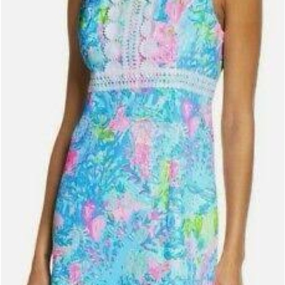 Lilly Pulitzer Railee Fished My Wish Shift Dress